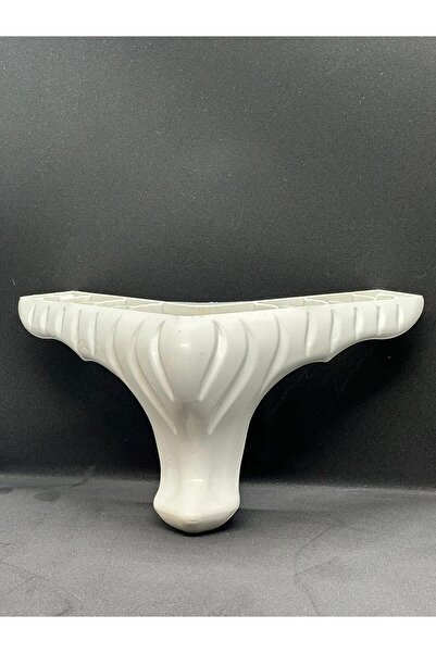 NİL AYAK 12 CM - 4 ADET - BEYAZ - KOLTUK VE MOBİLYA AYAĞI