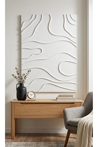 NartDecor Bohem Soyut Dokulu Tablo