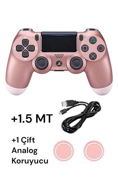 CRK TECH Playstation 4 DualShock Yeni Nesil V2 Gamepad + 1.5 MT Şarj Kablo + ...