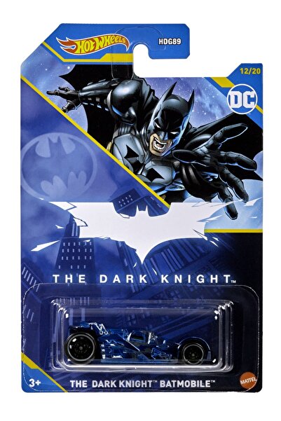 HOT WHEELS Batman the Dark Knight Batmobile Themed Metal Car 1:64 Scale