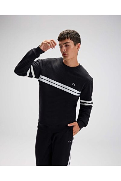 Ellesse Men's Sweatshirt Em618-Bk Black