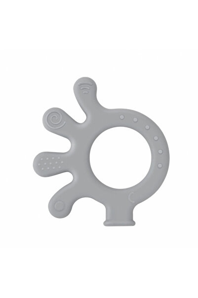 Babyjem Jucarie dentitie Octopus (Culoare: Gri)