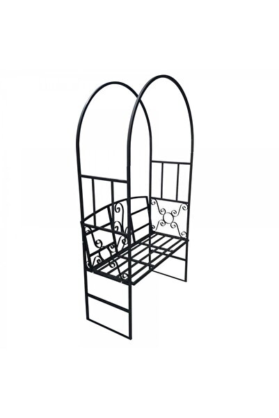Vivatechnix Arch with bench for hanging flowers VMD-1034, size 207x114x50 cm