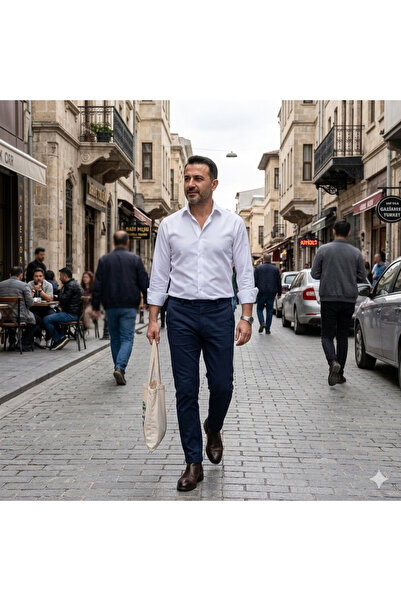 Fine Touch Slim Fit 100% Cotton Men's Shirt – Stylish and Comfortable