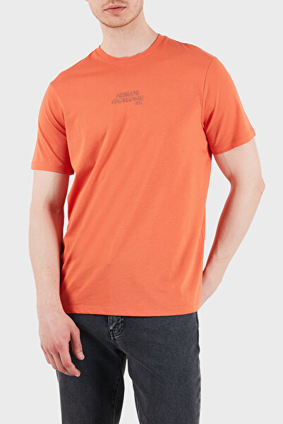 Armani Exchange Logo Cotton Regular Fit Crew Neck t Shirt Men's t Shirt Xm001...
