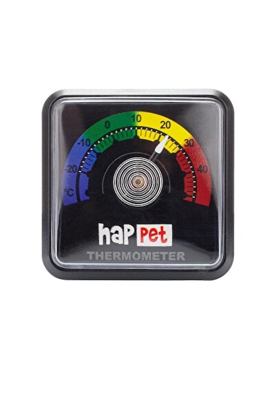 HAPPET Termometru pentru terariu, Happet, 5 x 5 x 2 cm, Negru