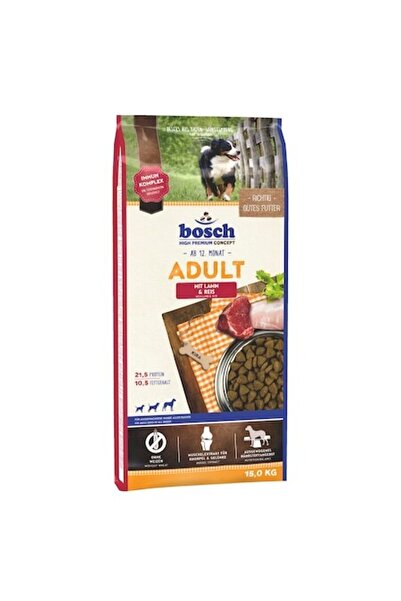 Bosch Petfood Concepts Hrană uscată pentru câini Bosch, Miel și orez, 15kg