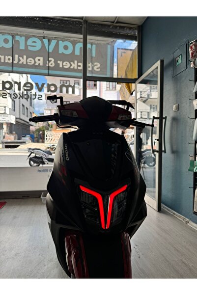 Mavera Stickers TVS Ntorq Gündüz Far Filmi Sticker Etiket