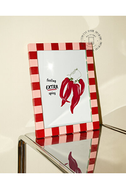 DES VU PRINT Feeling Extra Spicy, Pinterest Temalı Çerçevesiz Poster