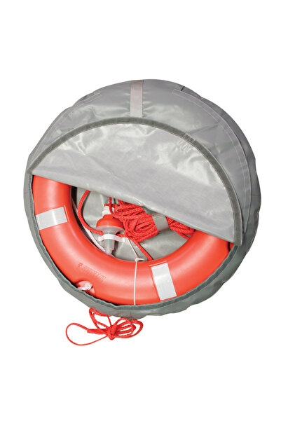 MARINEHATI CAN SİMİDİ SETİ- SOLAS 75cm, IŞIK 71325, 30m HALAT, GRİ KASA