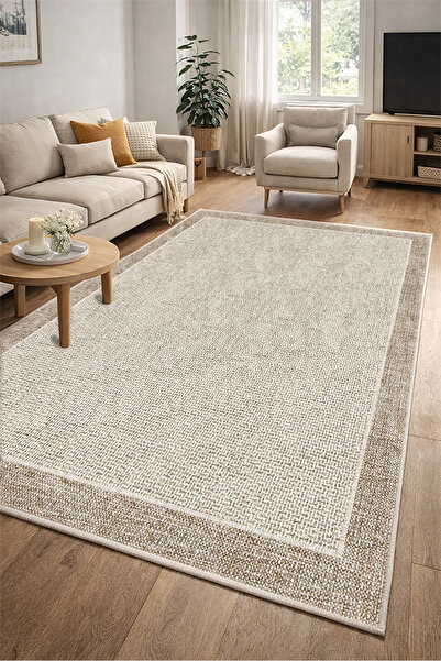 Lioara Home Modern Dijital Baskı Halı | Yıkanabilir Kaymaz Taban Salon & Yata...