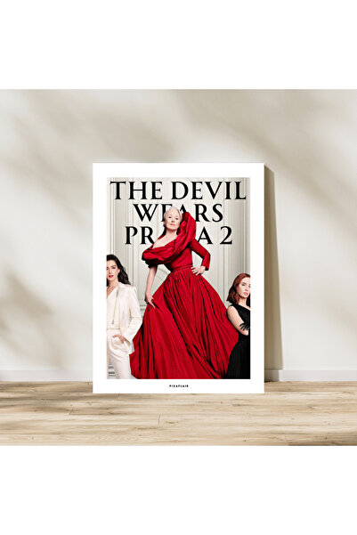 Pixaflair - The Devil Wears Prada 2 - Tablo - Çerçevesiz Film Poster