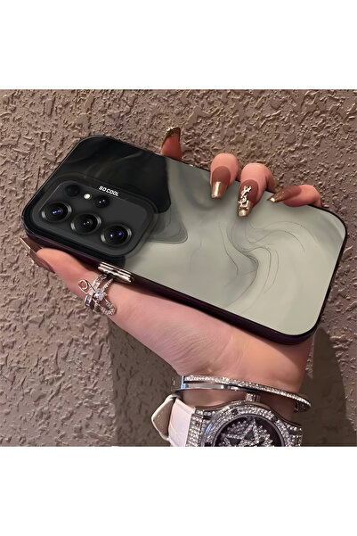 PATTERNOVA Samsung Galaxy S25 Ultra Uyumlu Yüksek Kalite Sulu Boya Desenli Kı...