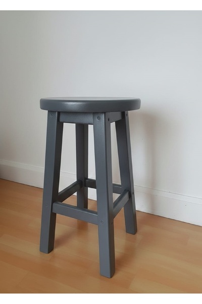 Arbre Ahşap Tabure 50 cm Yükseklik - Renk Seçenekli