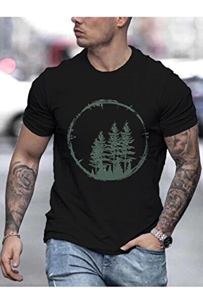 yiou trendy clothing تي شيرت رجالي ونسائي من بوليفيا بأكمام قصيرة 100% بتصميم...