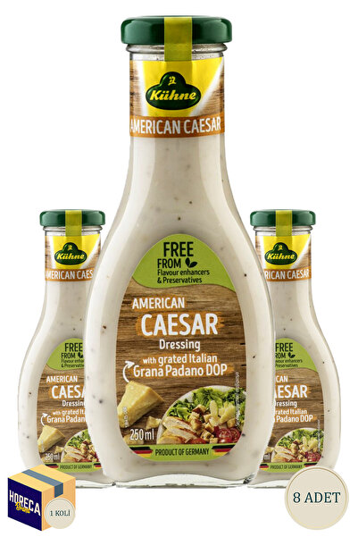Kühne Amerikan Sezar Salata Sosu - 250 Ml - 8 Adet - Koli