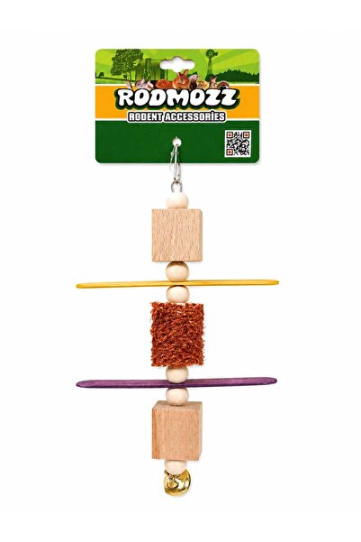 RodMozz Premium Mısır Koçanlı Tahta Çubuklu Kemirgen Oyuncağı