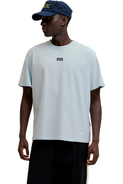 Jack & Jones Tricou JACK &JONES Club Badge SS - 12295036-Omphalodes
