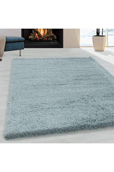 VivaDeco Fluffy Carpet Blue 80x150 cm