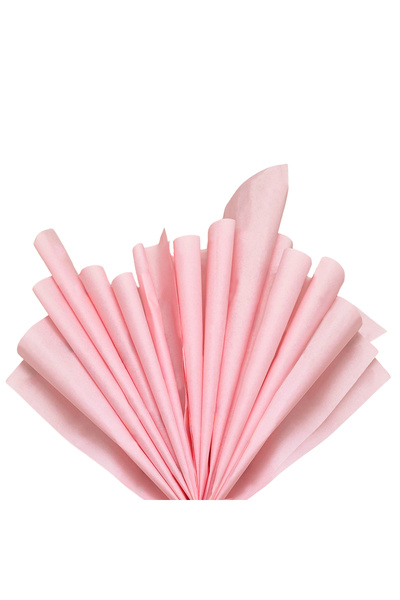 Papette Set 500 bucăți Hârtie de mătase 28g PALE PINK – 50x75cm