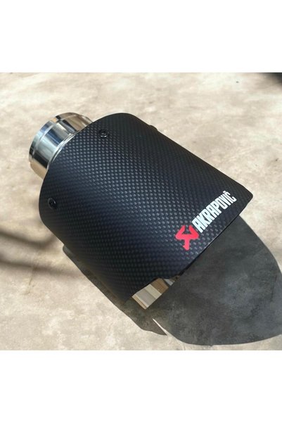 Ness AKRAPOVİC 114MM KARBON TEKLİ EGZOZ UCU