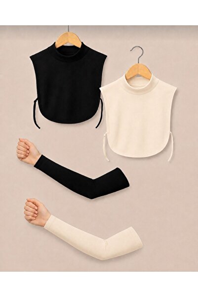 ALDAIYR Tesetur Neck Collar and Sleeve Set 2 Pieces