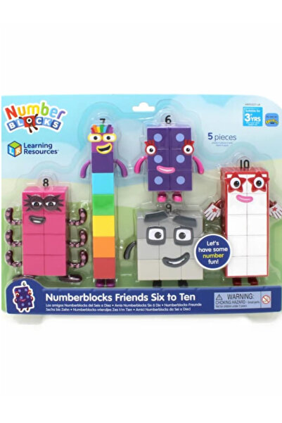 Learning Resources Numberblocks Friends Six to Ten