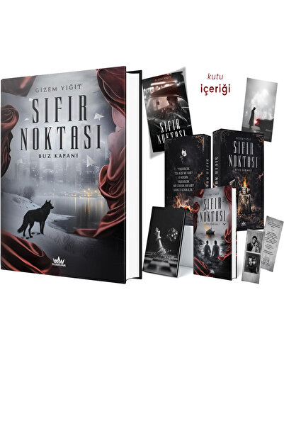 Guardian Kitap Sıfır Noktası 2 Buz Kapanı Ciltli ve Sıfır Noktası 3 Ateş Sarm...