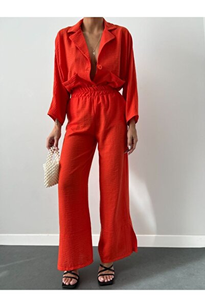 Seçilkaragozboutique Keten Takım