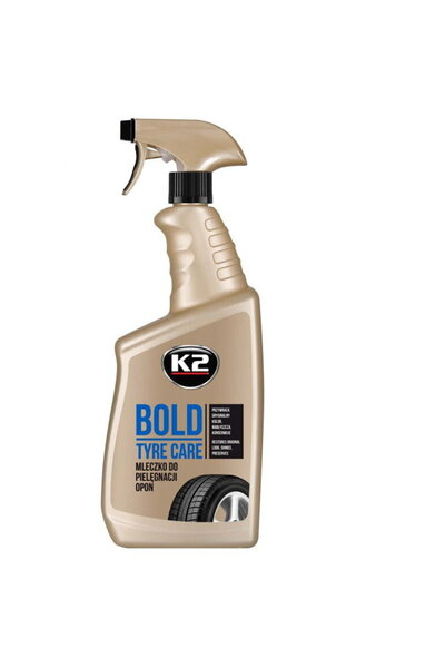 K2 BOLD 700ml - soluție pentru strălucirea și întreținerea anvelopelor