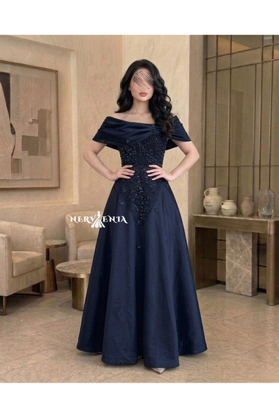 nervenia-sa Dream Tree Long Mikado Cloche Dress