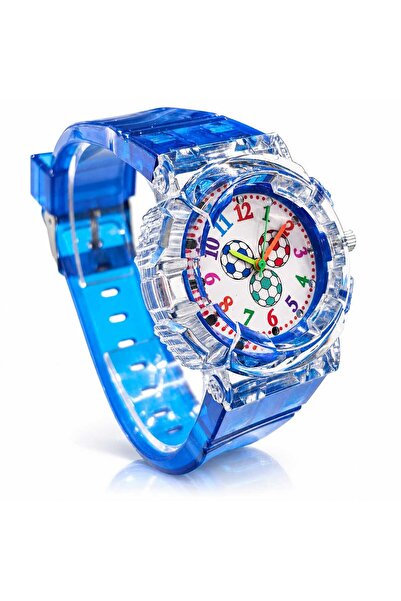 Generic Brand Ceas pentru copii HAPPY TIME CC15 | albastru, electronic, stil modern, alarmă, cronometru
