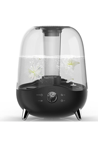 Deerma Room humidifier with sterilization F327W 5L 25W Timer Black