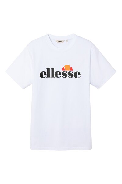 Ellesse Herren T-Shirt - PRADO 2, Kurzarm, Rundhals, Logo-Print, Baumwolle, e...