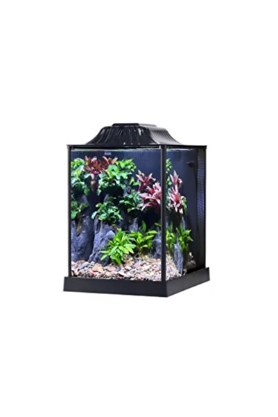 ANUBIAS AQUARIUM LIVE PLANTS Anubias S-36 Nano Akvaryum Siyah 22,7x27,7x29,9 Cm