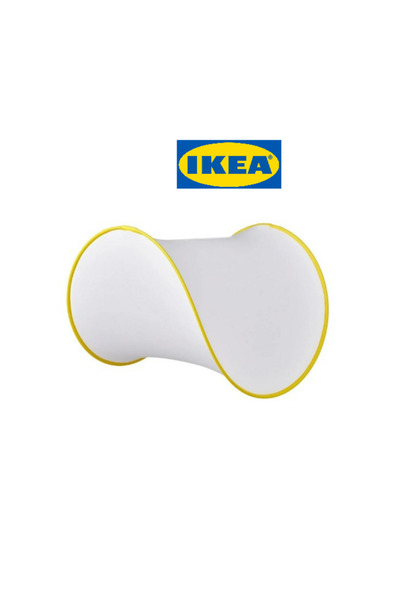 IKEA GIREJSIMOJS sarkıt lamba abajur başlığı, beyaz-sarı, 45 cm
