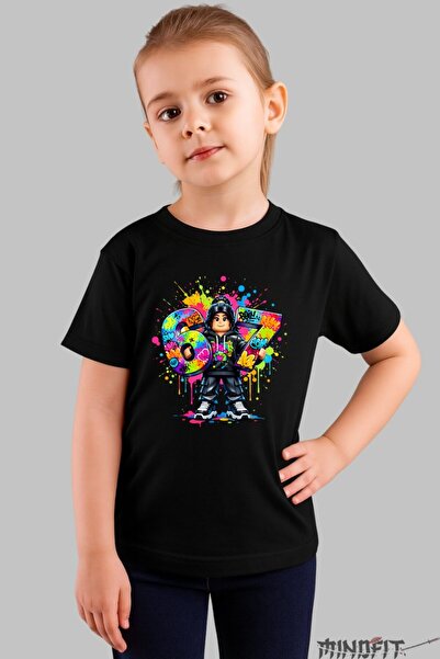 GILDAN Tricou Roblox Six Seven Model Colorat Indraznet