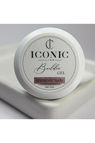 Iconic Line Builder Gel - Shimmer Nude - 15 ml