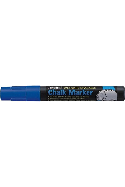 artline ARTLINE chalk marker, for whiteboards, 4.0mm tip - blue