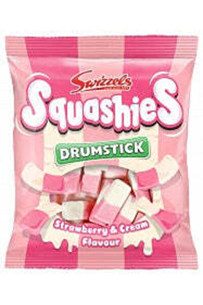 Candy Dav Squashies Strawberry & Cream (12 x 120g)