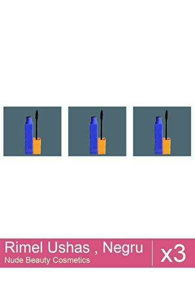 Makeup Set 3x Rimel Ushas , Negru