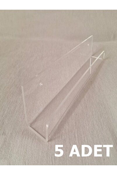 SeHa Design Seha Pleksi Plak Standı 3 mm Kalınlık Dekor Şeffaf 4cmx30cm Şeffa...