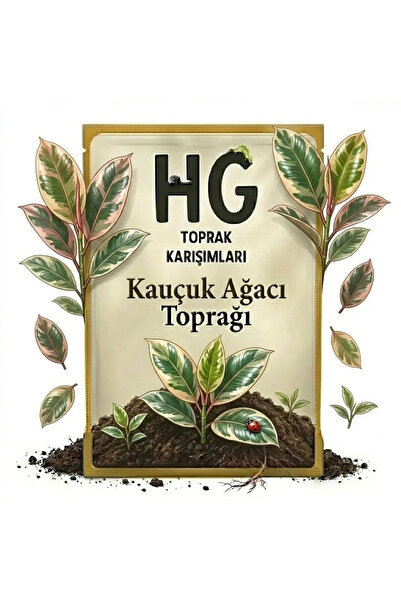 Hastürk Gübre HG Kauçuk Ağacı Toprağı 10 Lt