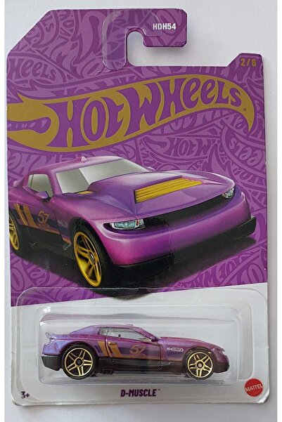 HOT WHEELS 'in 57. Yıl Dönümü "Pearl and Chrome" serisine ait mor renkli D-Mu...