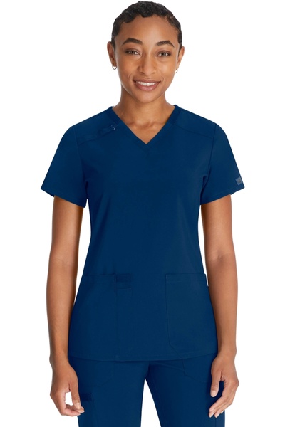 Dickies Medical Dickies EDS Essentials Women's Stretch Medical Scrub Top V-Ne...