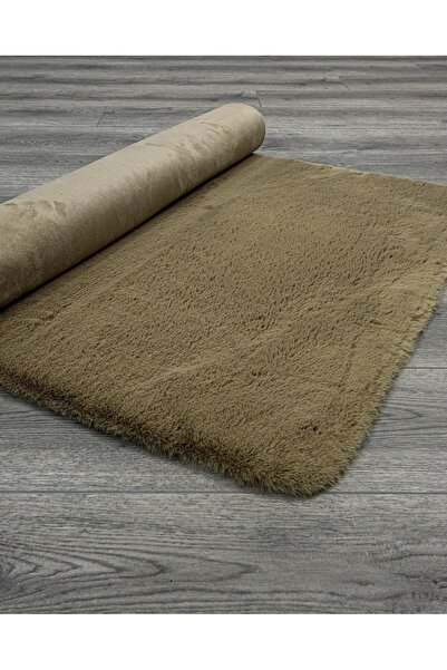 halinet Halı.Net Mink Ethnic Bohemian Washable Non-Slip Living Room Carpet Dc...