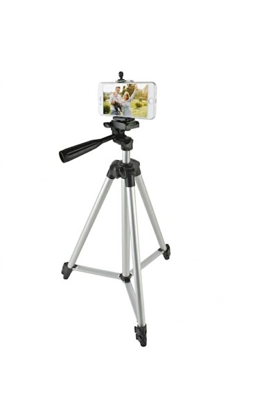 Izoxis Trepied pentru telefon și cameră, înălțime reglabilă 45-133 cm, teleco...
