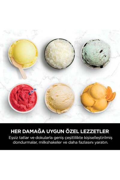 NINJA CREAMi Deluxe 10-in-1 Dondurma ve Frozen Makinesi-Blackberry
