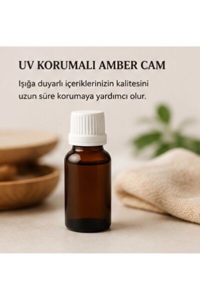 Kozpak 2 Pieces - 100 ml (Cc) Amber Glass Bottle with White Internal Stopper