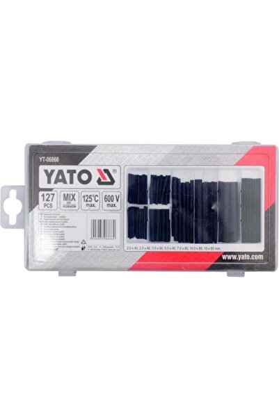 yato مجموعة أنابيب الانكماش الحراري 127 قطعة YT-06866